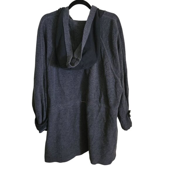 Free People We The Free Sadie Surplus Knit Pullover Fleece Jacket Size L - Picture 3 of 11